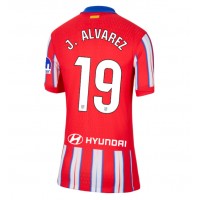 Atletico Madrid Julian Alvarez #19 Domáci Ženy futbalový dres 2024-25 Krátky Rukáv